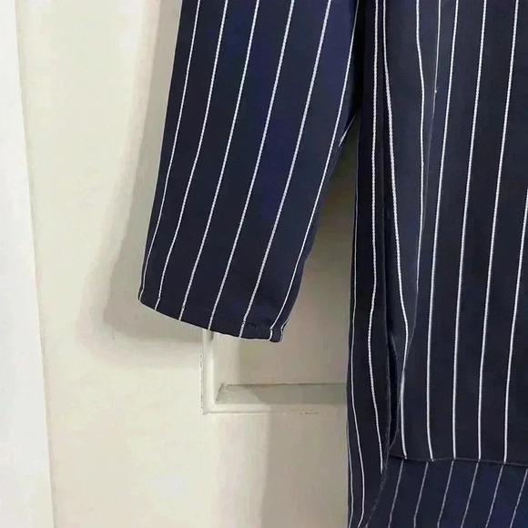 Women’s Babaton Kearny Blouse  in Blue and White Stripes Size XXS - Picture 7 of 10